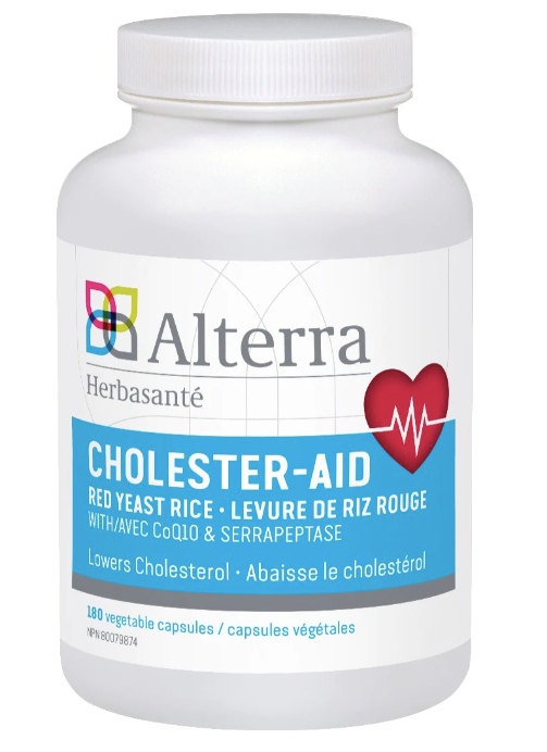 Cholester-Aid - Alterra - Herbasanté - 180 capsules